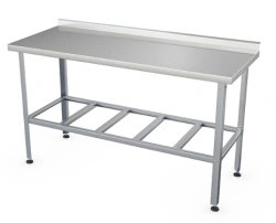Carving table with side SR-3-P (lattice shelf)