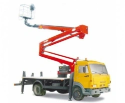 Vehicles of modification 4388A1 - platform with hydraulic lift (AGP) on the basis of KAMAZ chassis, type 4308, modifications