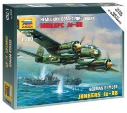 Prefabricated model "German Ju-88 A4 bomber" 463354:Prefabricated model "German Ju-88 A4"