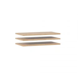 Fiji LD.659410.000 Set of shelves for single-leaf cupboard (3 pcs) (Oak Gold )