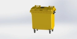 Mobile bin 770l Art.26.C19.V/1 (20.804.20.PE; 21.053.20.V/1)