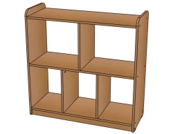 Shelving unit "K-4" H=900 from the set "Fortress" / SZh72