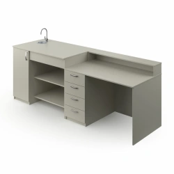 Demonstration table for chemistry cabinet