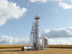 Modular shaft grain dryer type "C" C-20 "Standard" (direct heating, gas)