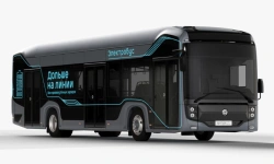 Electric passenger bus, UTTZ brand, modification 624201, commercial name ELECTROGOROD, low-floor (categories M3/I cl.
