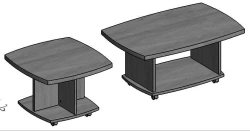 Coffee tables. Furniture series - Sigma