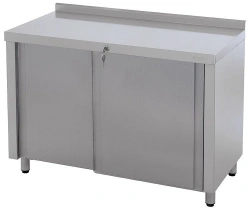 Processing table with compartment doors ST-3/ 950/700 compartment