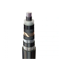 Power cable A2X... aluminium with LDPE insulation, single-core, in strip armour, in BG ng(A)-HF jacket