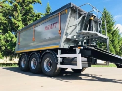Special trailer 85083S complete : with pneumatic tyres 385/65R22,5 CORDIANT_PROFESSIONAL,TM-1 and 164K b/w, with wheel with whee