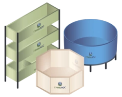 Fish breeding pools