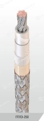 Heat-resistant lacquered wire, with insulation made of fluoroplastic-4 and glass threads, for operation at voltage up to 250 V D