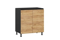 Sherwood LD.281650.000 Kitchen cabinet front 800 (set) (Golden Oak/Black )