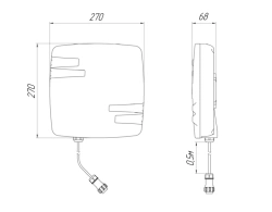 Tramway identifier module reader SMIT-01