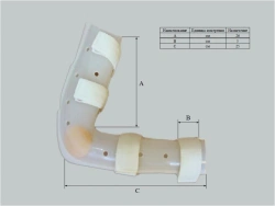 Elbow joint brace
