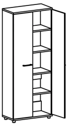Filing cabinet 8103 Series "Galant"