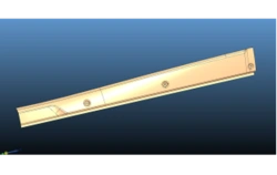 Right-hand pillar trim 5299230-5206012-50