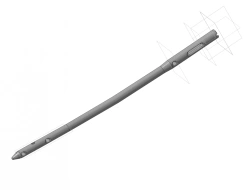 Intramedullary femoral pins Ø 12 mm, length 300 to 480 mm, article number 627.3XX