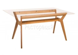 Wood pedestal