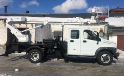 Truck hoist model TA-22 on chassis GAZ-C42A43, GAZ-C42R33, GAZ-C42R36