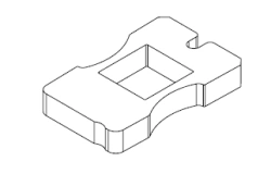 20-030874 Rotor pole lock plate