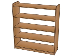 Shelving unit for games No.1 (5 shelves)/ SZh93