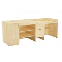 Demonstration table for physics cabinet