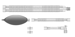 Respiratory devices for joint use with anaesthetic and resuscitation equipment, version: a