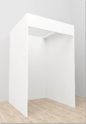 Screen-frame for fitting room "Frame 1200x1200", mark "SPEKTR Ltd".