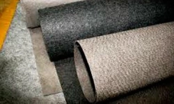 Nonwoven geotextile fabrics of "Geomanit" brand made of synthetic fibres