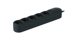 CADUCEUS ALING Connecting products Extension cord 5x16A 3,6kW, 250V~, 3x1,5mm2, 5m, anthracite, art. 4455.?