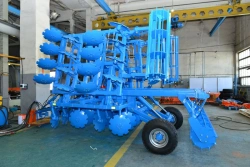 Semi-trailed combined disc machine DA-3x4P