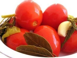 Pickled tomatoes