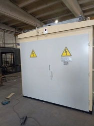 Complete transformer substations KTPN of through type, rated 25-500 kVA for voltage 6(10)/0,4 kV [RUS Version].