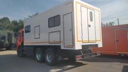 Emergency rescue vehicle of heavy type (class) on chassis: KAMAZ-43118 (-A5- RR, -RS, -50, -37) Type 47611