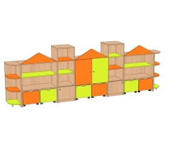 Toy wall "Town" children's SI-G