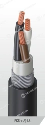 Power cable of EPRon® type with copper conductors, insulation made of ethylene-propylene rubber for voltage 0,66, 1 kV of RKVng(