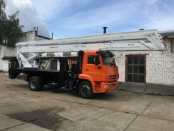 Aerial lift model VS-28K on chassis KAMAZ-43253