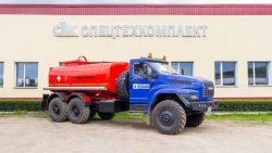 Specialised tanker truck 5493T on chassis Ural 4320-60, 4320-62, 4320-70, 4320-72, 4320-74, 5557-60.