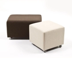 Upholstered poufs "CHIKKO"