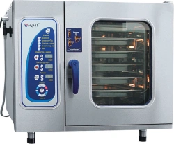 Electric steam-convective cooking apparatus PKA6 1/1PM-01 (combi steamer)