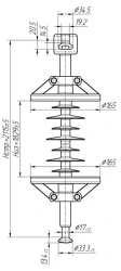 Insulator LK 120/220-3GP