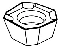 Carbide insert TS03-05-T5 M20P