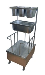 Cutlery and tray storage rack LRS-P