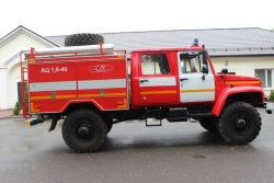 Fire tanker truck ?? 1,6-40 (33088), type 4344?3, on chassis GAZ 33088
