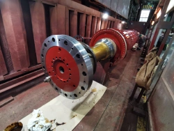 Rotor of turbogenerator type TVV-350-2U3 for Kostromskaya GRES, unit No. 5