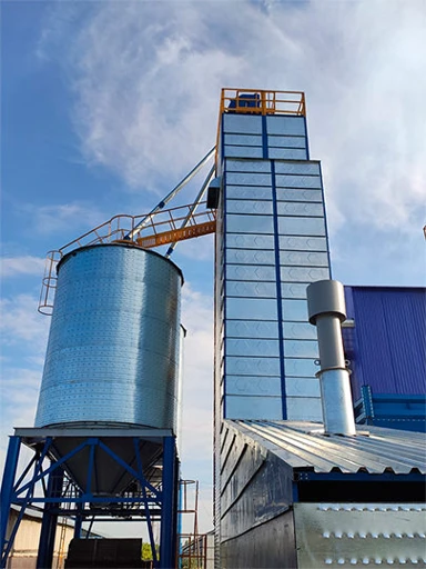 Ventilated Bunker BV with Conical Bottom for Grain Storage