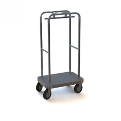 Aluminium luggage trolley Kvadro