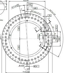 M03-C5-20-030287 Main bearing ring clamping ring