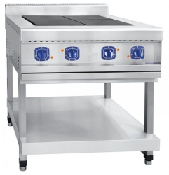 Electric four-burner cooker, module 800 type EPK-48P (on a stand)
