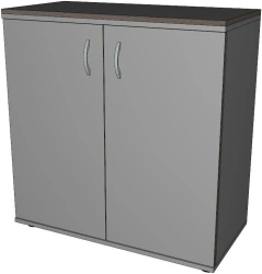 Wooden office cupboard SHKN